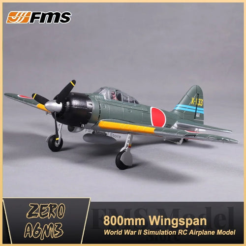 800MM Zero RC Airplane A6M3 Model Fight V2 PNP Mini Warbird Duralble EPO Foam  Plane Aircraft Avion Gifts