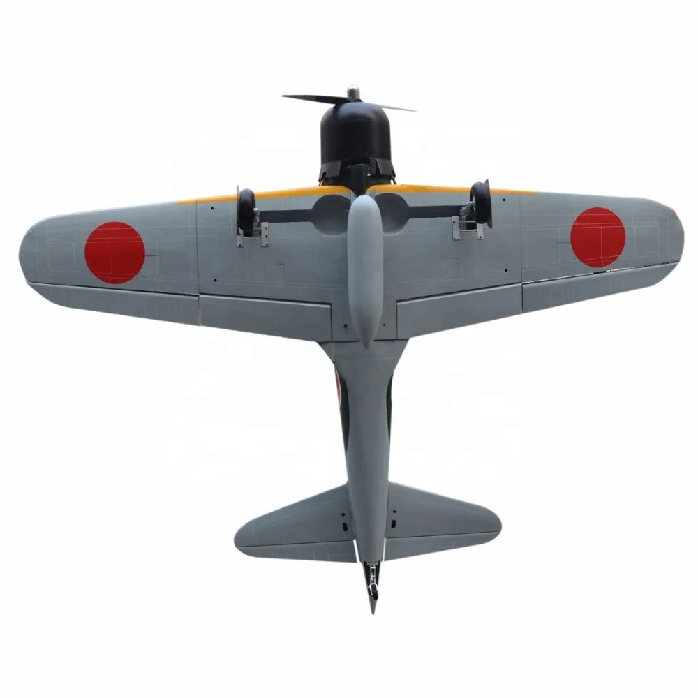 Zero Fighter 91" V2 100cc Fiberglass Remote Control Aeromodel Airplane RC Toys Planes