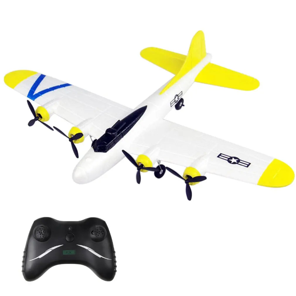 FX817 RC Airplane FX-817 Aircraft Model Outdoor Remote Control Fixed-Wing B17 Bomber Model Children's Foam Glider Toy Gift Hot