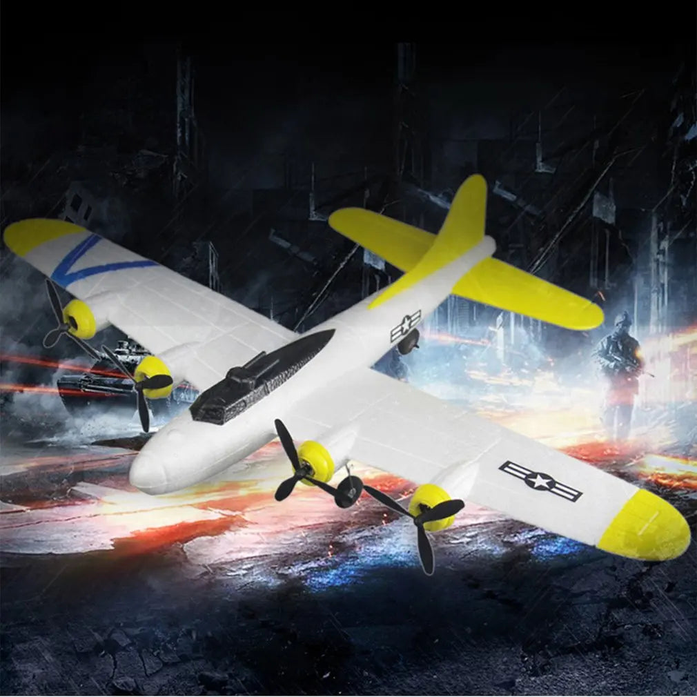 FX817 RC Airplane FX-817 Aircraft Model Outdoor Remote Control Fixed-Wing B17 Bomber Model Children's Foam Glider Toy Gift Hot