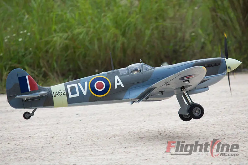 Flight Line RC Plane 1.6 m1600mm Wingspan Spitfire  World War II Aircraft RC model Airplane PNP with Retractable Landing Gear