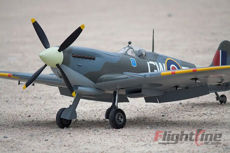 Flight Line RC Plane 1.6 m1600mm Wingspan Spitfire  World War II Aircraft RC model Airplane PNP with Retractable Landing Gear