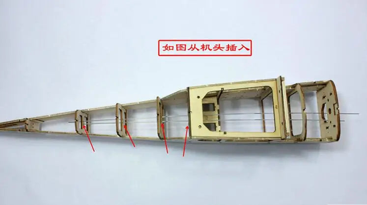 1200mm DIY RC Plane Balsa Kit J3 Cub