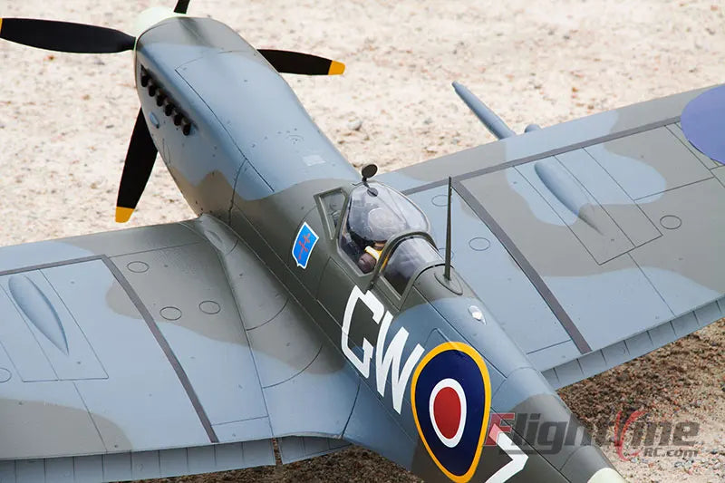 Flight Line RC Plane 1.6 m1600mm Wingspan Spitfire  World War II Aircraft RC model Airplane PNP with Retractable Landing Gear