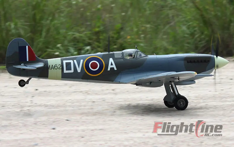 Flight Line RC Plane 1.6 m1600mm Wingspan Spitfire  World War II Aircraft RC model Airplane PNP with Retractable Landing Gear