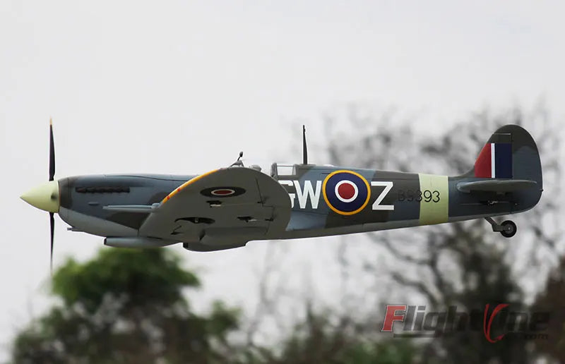 Flight Line RC Plane 1.6 m1600mm Wingspan Spitfire  World War II Aircraft RC model Airplane PNP with Retractable Landing Gear