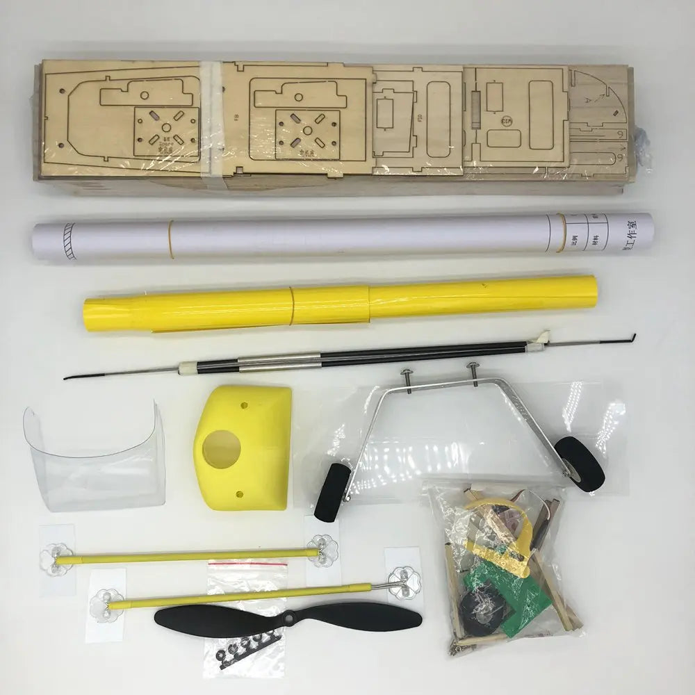 1200mm DIY RC Plane Balsa Kit J3 Cub