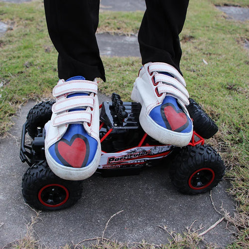 1:12 4x4 Off-Road RC Car With LED Lights 2.4G Radio Control Car Buggy 4WD Remote Control High Speed Trucks Boys Toy for Children