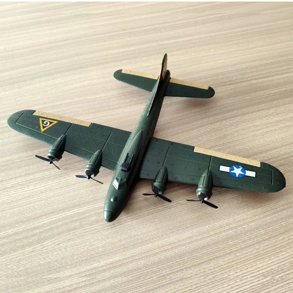 FX817 RC Airplane FX-817 Aircraft Model Outdoor Remote Control Fixed-Wing B17 Bomber Model Children's Foam Glider Toy Gift Hot