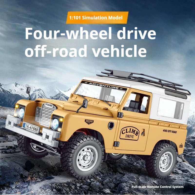 New 1:10 Full Scale Pickup 4X4 Professional Remote RC Defender Simulated Off-Road Climbing Vehicle RC CAR