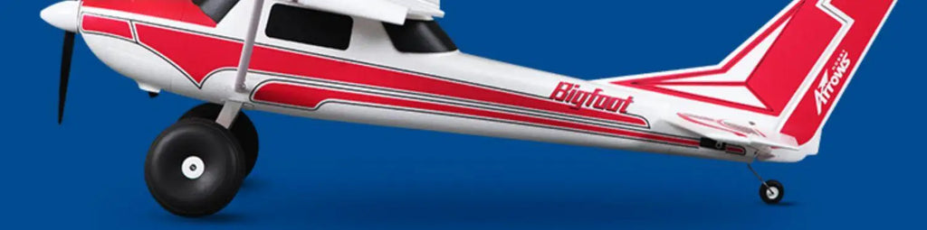Blue Arrow 1300mm Bigfoot Low-Speed Entry-Level Off-Road Rc Plane Single Wing Propeller Single Engine Fixed Wing Model Aircraft