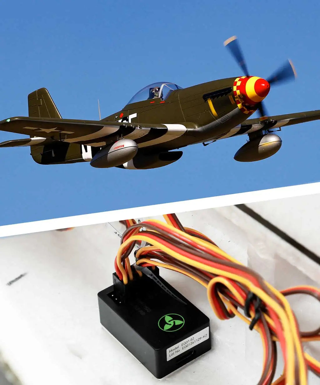 Flightline RC Plane 1600mm Wingspan P-51D  P51 Mustang Warbirds RC Aircraft  Airplane PNP with Retractable Landing Gear
