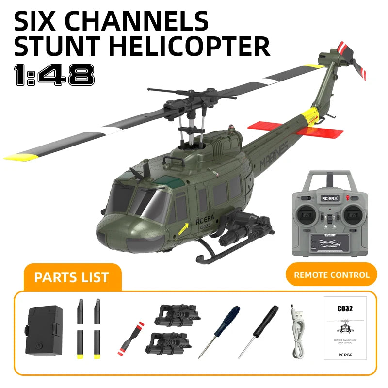 Rc Helicopter 2.4G RC Mini Plane 6CH with Camera HD 8K Wifi FPV Dron Aircraft Rc Airplane Toys for Boys Kids Adults Xmas Gifts