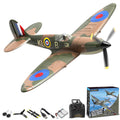VOLANTEXRC RC Plane Spitefire 400 2.4Ghz 4CH 6-axis Stabilizer System For Beginner Remote Control Airplane 761-12 RTF
