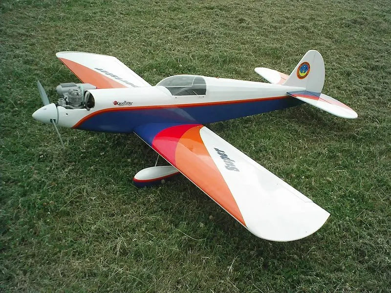 Great Planes Super Sportster 40 ARF Low Wing Sport Trainer RC Plane Pre Covered Wooden ARF Hobby Airplane for Beginner Pilots