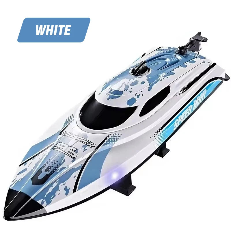 RC High-Speed Boat 25Km/h 2.4G Waterproof Remote Control Boats Ship Speedboats Remote Control Outdoor Toys for Kids Adult Gifts