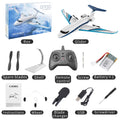 G700 Rc Plane Z67 Fixed-wing Rc Airplane Foam Toy Gulfstream 3-channel G700 Private Double Motor Control Airplane Model Gifts