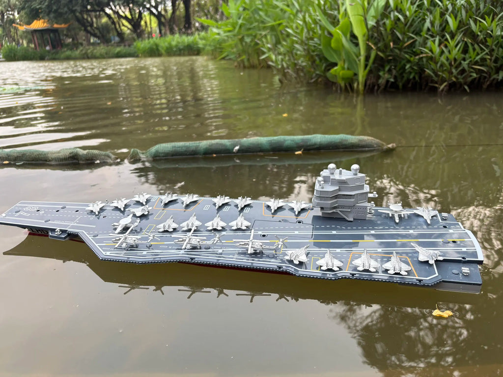 1:275 Scale 31 Inch Large Remote Controlled Warship Battleship Rc Ship On Lakes Pools Rivers Exhibits Models For Kids Boys A