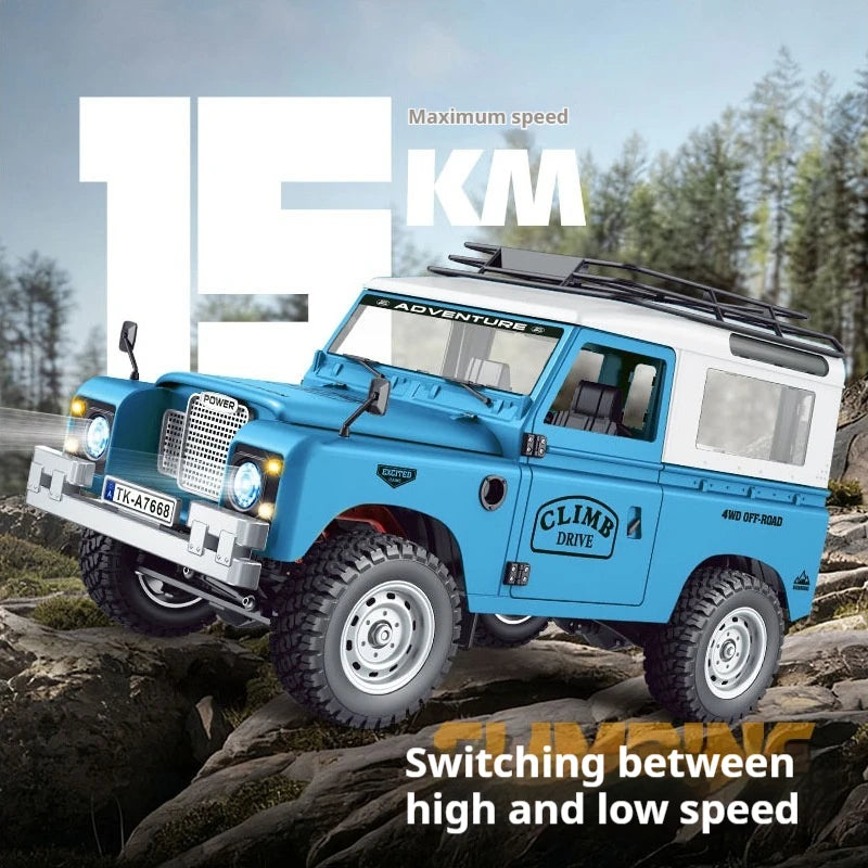 New 1:10 Full Scale Pickup 4X4 Professional Remote RC Defender Simulated Off-Road Climbing Vehicle RC CAR