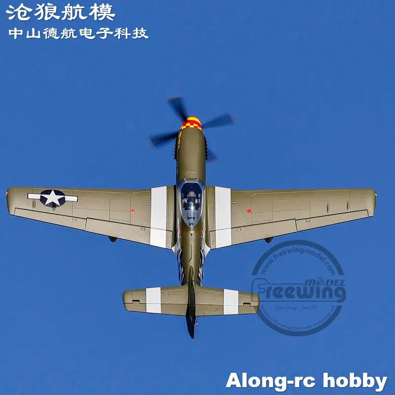 Flightline RC Plane 1600mm Wingspan P-51D  P51 Mustang Warbirds RC Aircraft  Airplane PNP with Retractable Landing Gear
