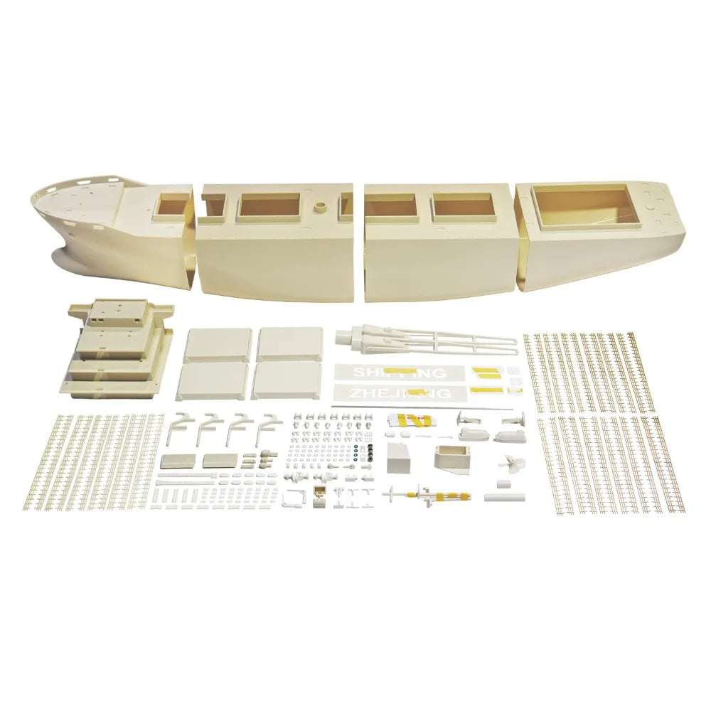 RC Boat 100cm Simulation Remote Control Bulk Cargo Boat 3D Printing RC Boat Model Kit Adult Toy