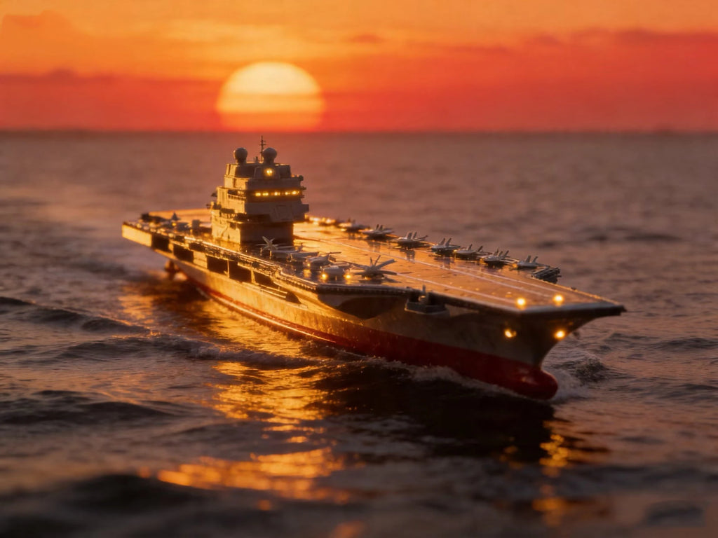 1:275 Scale 31 Inch Large Remote Controlled Warship Battleship Rc Ship On Lakes Pools Rivers Exhibits Models For Kids Boys A