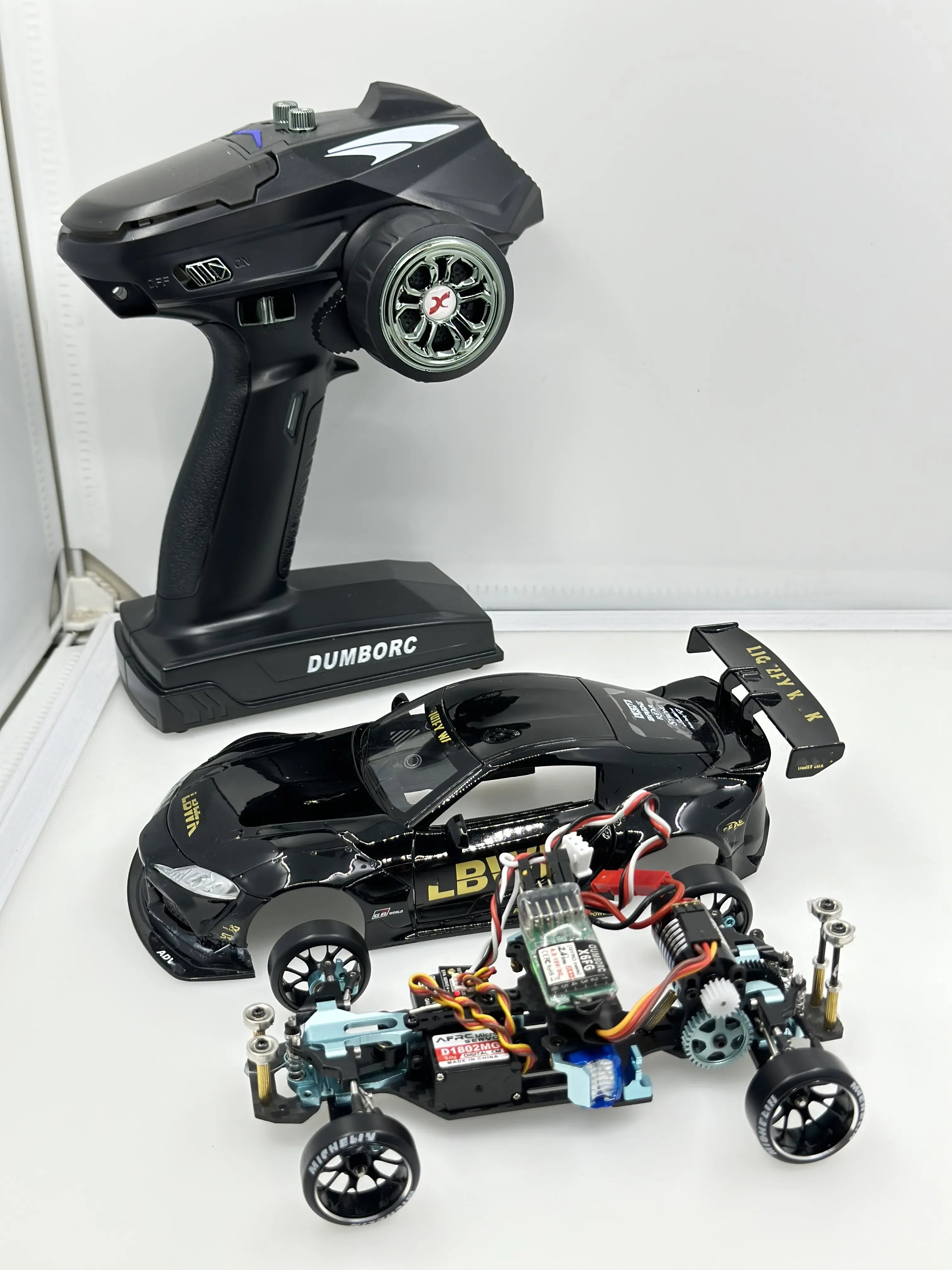 RC RWD Drift Racing Car 1/24 1/28 RTR Version with Brushless ESC Motor Electronics