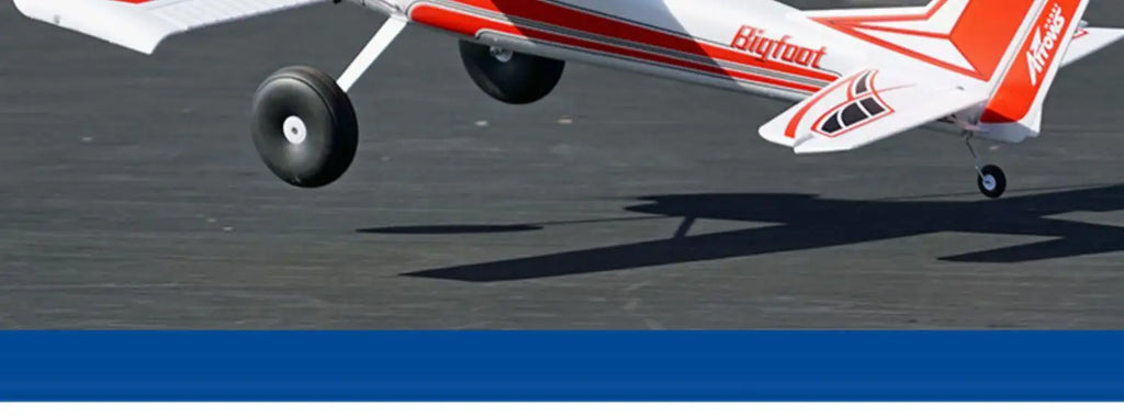 Blue Arrow 1300mm Bigfoot Low-Speed Entry-Level Off-Road Rc Plane Single Wing Propeller Single Engine Fixed Wing Model Aircraft