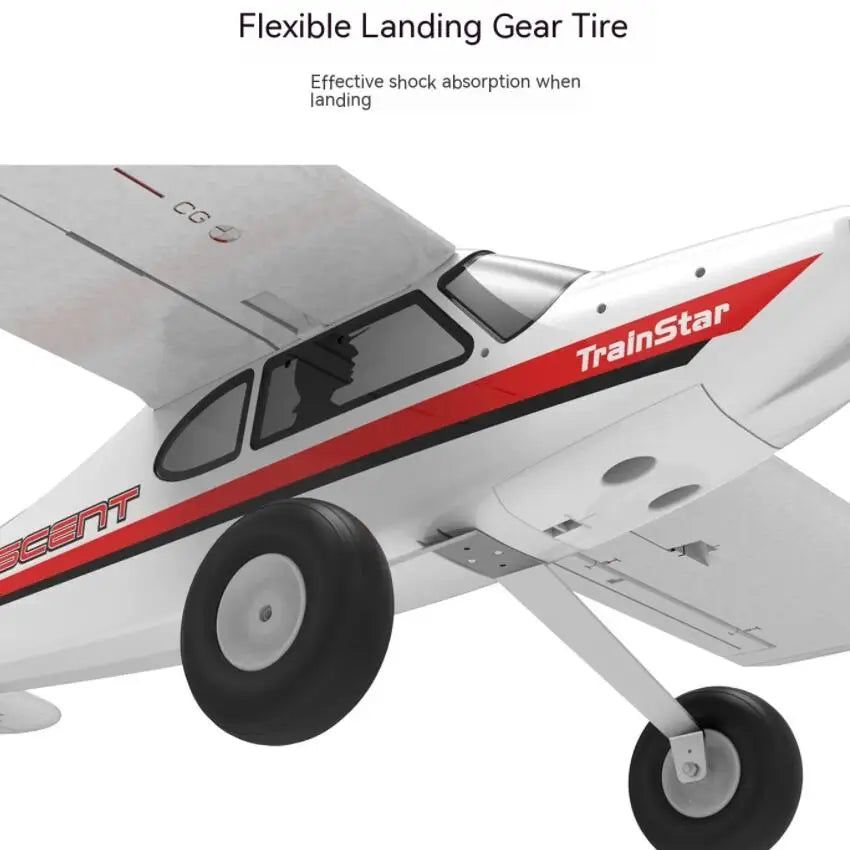 Volantex RC V74708 TrainStar Ascent 747-8 1400mm Wingspan EPO Trainer Aircraft RC Airplane Beginner Plane KIT set or PNP set