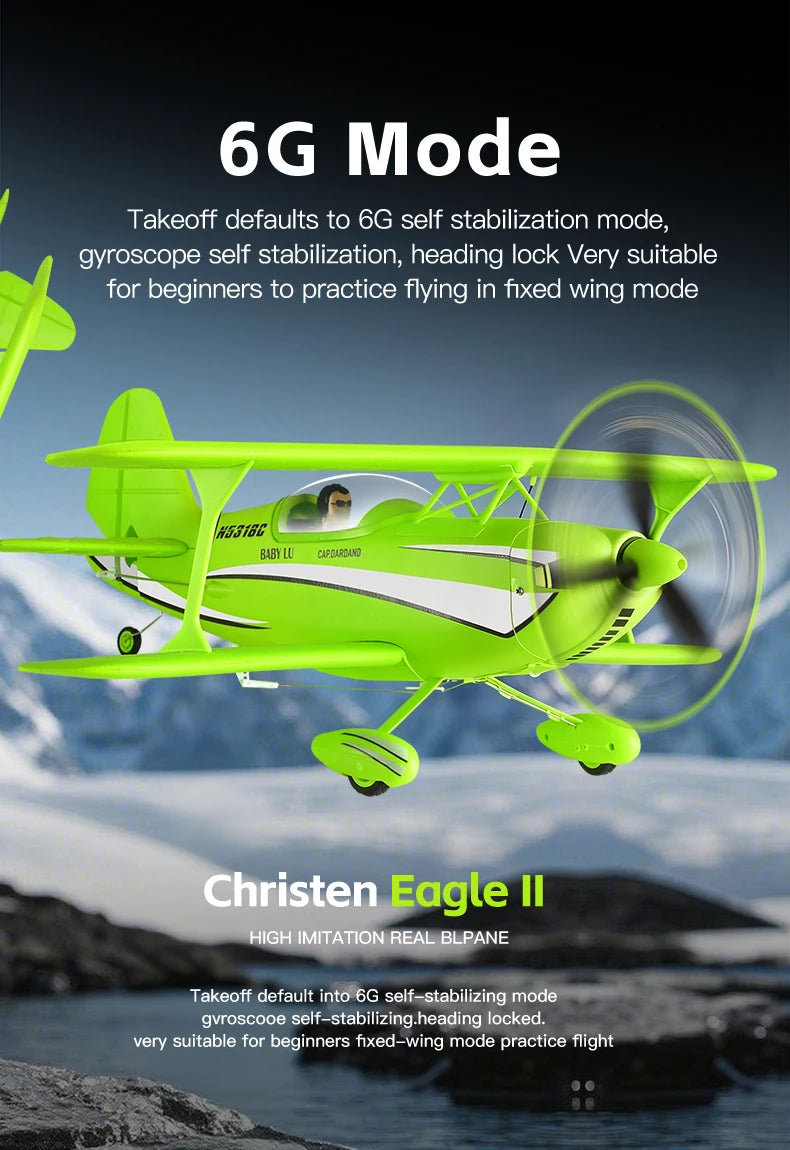 WLtoys A310 RC Plane Glider 2.4G 4CH Brushless Motor Dual Wings Radio Controlled Airplane 3D/6G EPP RC Model Toys For Kid Gift