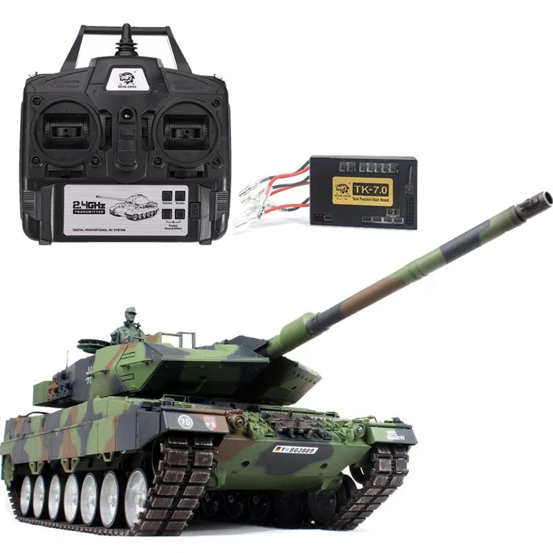 Digital Radio Spare Part 7.0 Version RC Main Board or 2.4GHz Transmitter Receiver for Kid’s Henglong 1/16 RC