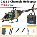 RC ERA RC Helicopter 1:33 Bell-206 Aircraft C138 6CH  6-axis Gyro Remote Control Plane