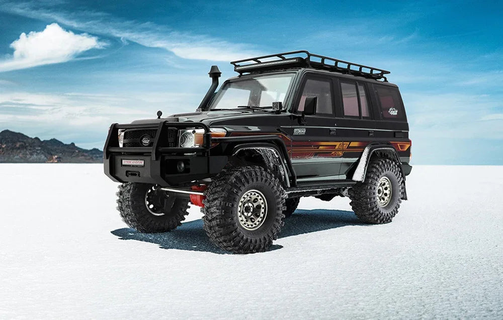 RGT EX86190 RC Cars Off-Road Vehicle: Rescuer 1/10 4WD Simulated Climbing Car LC76 Electric RC Model - Great Gift for Children