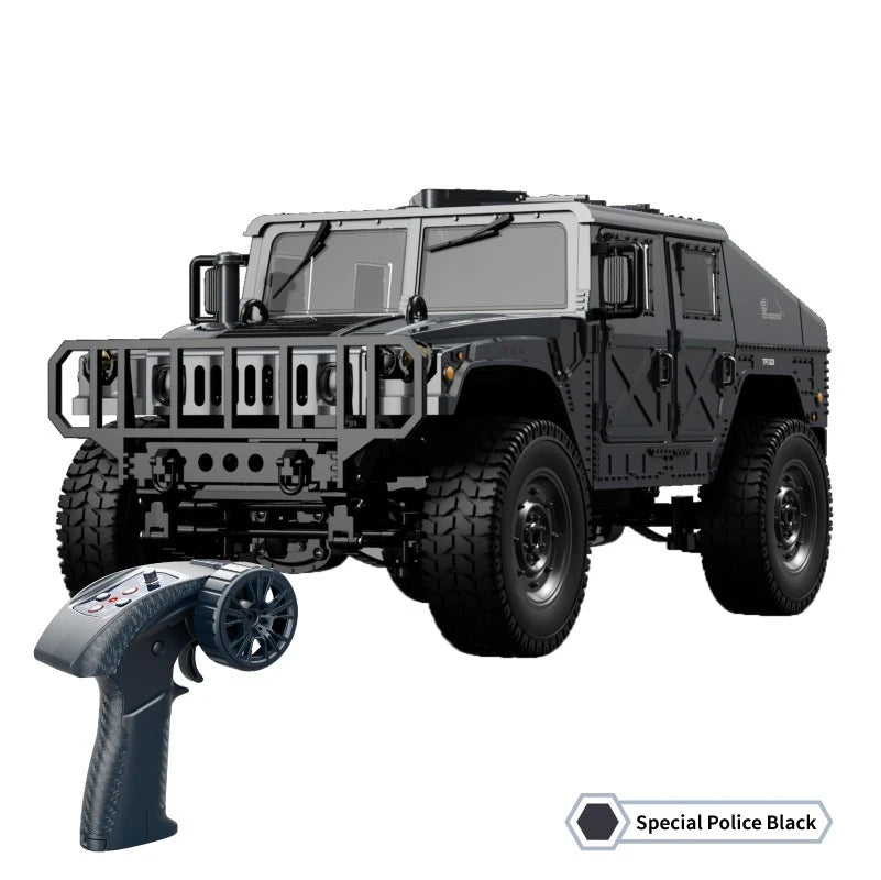 C8835 RC Car Full Scale 2.4G 4WD Remote Control Car All-Terrain Off-Road Climber With LED Lights Military Simulation Model Toy