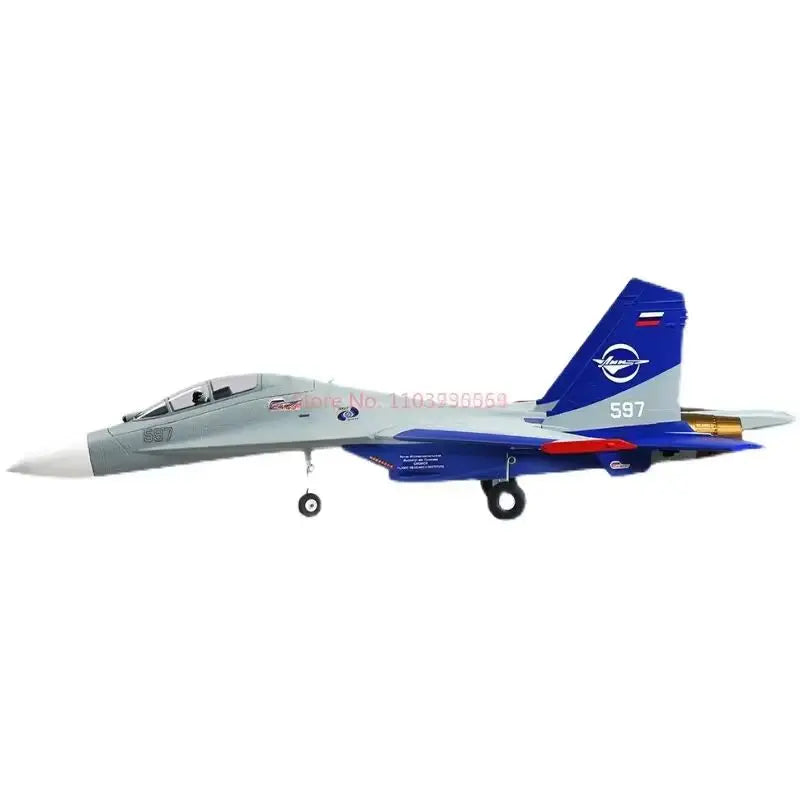 Xfly Double 50mm Su27 Twin Engine Jet Fighter Rc Plane Remote Control Assembly Fixed Wing Model