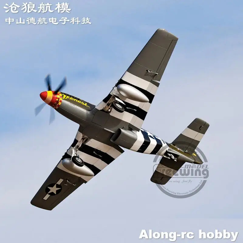 Flightline RC Plane 1600mm Wingspan P-51D  P51 Mustang Warbirds RC Aircraft  Airplane PNP with Retractable Landing Gear