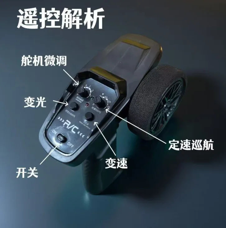 New Raptor F150 1/12 Rc Car Hongxing Simulation Rc Crawler Full Scale 4wd Off-Road Climbing Pickup Truck Model Boy Toy Gift
