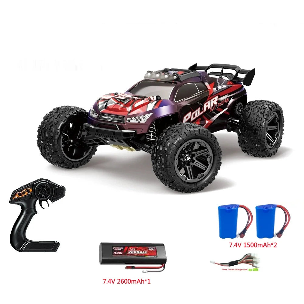 1:8 Large Size RC Car 60KM/H High-Speed RC Drift Racing Car 2.4G Super Shock Absorber RC Truck Car Toys  Model Adults Gifts