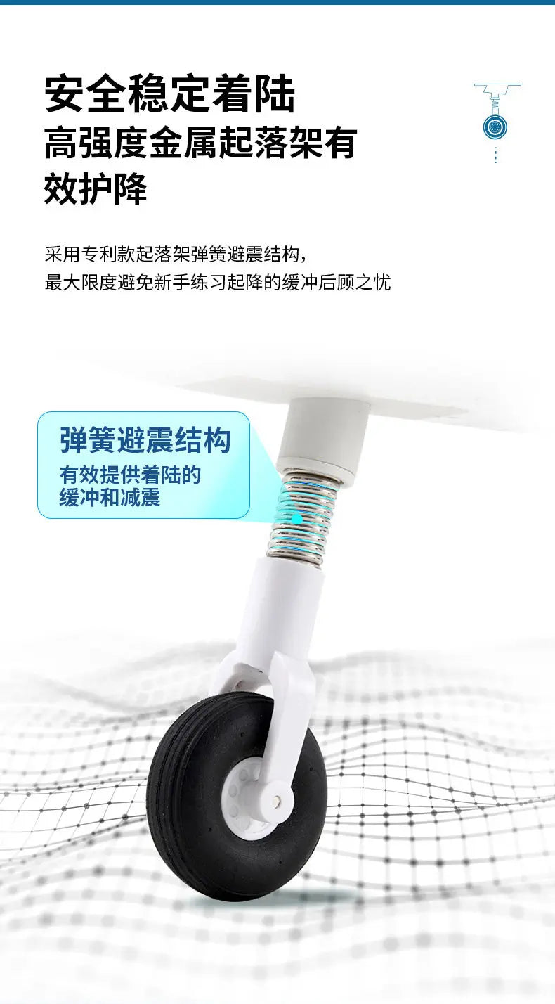 Fms Guardian Rc Fixed Wing Airplane 1220Mm Crash Resistant Beginner Training Rtf Electric Rc Plane With Flight Simulator Outdoor