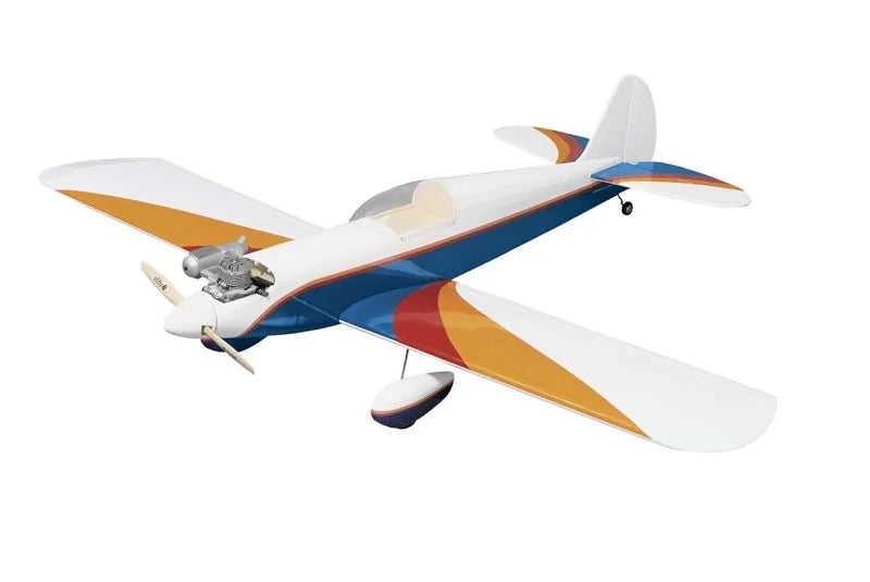 Great Planes Super Sportster 40 ARF Low Wing Sport Trainer RC Plane Pre Covered Wooden ARF Hobby Airplane for Beginner Pilots