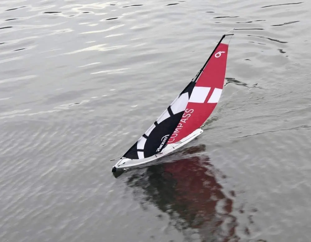 Remote Control Sailboat Model Huge for Adult Teens Fall Water Recreation Sailboat Model 84 Inch (213cm) Pre-Assembled Sail Acces