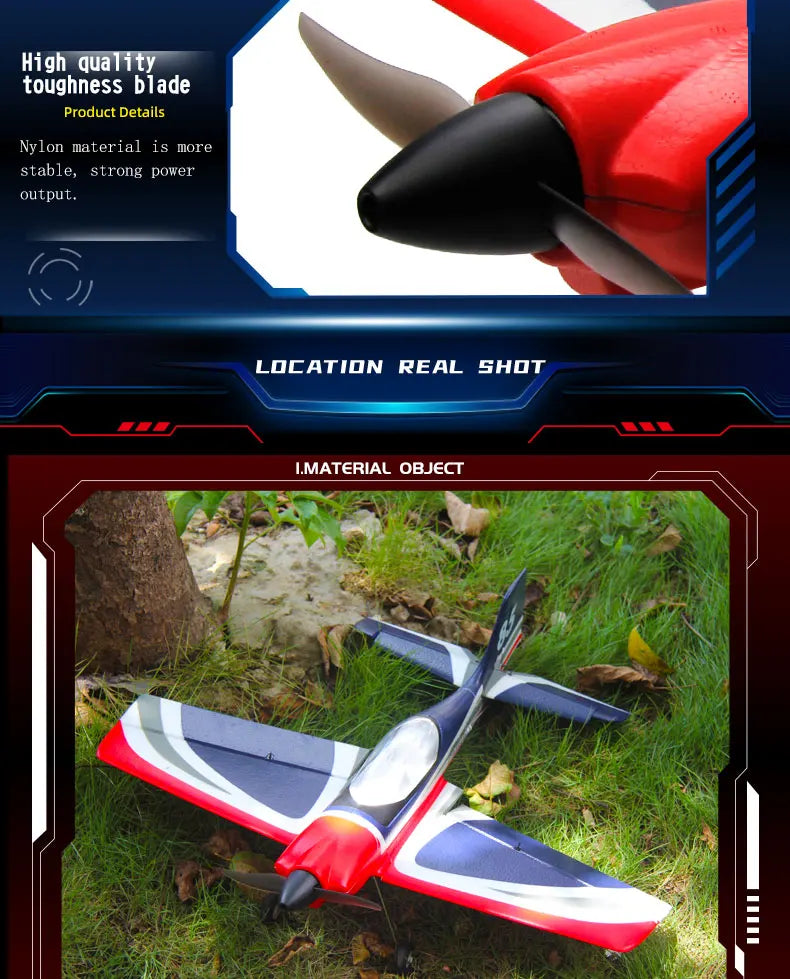 5CH FX9706 RC Plane 580MM Fixed Wing Glider 3D/6G Remote Control Aircraft 2.4G Brushless Motor Fighter Model Toys for Children