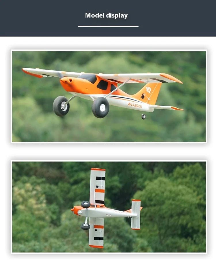 Xfly 1233mm Windwalker Electric RC Plane - Assembled Fixed Wing Single Wing Remote Control Aircraft for Entry Level Training