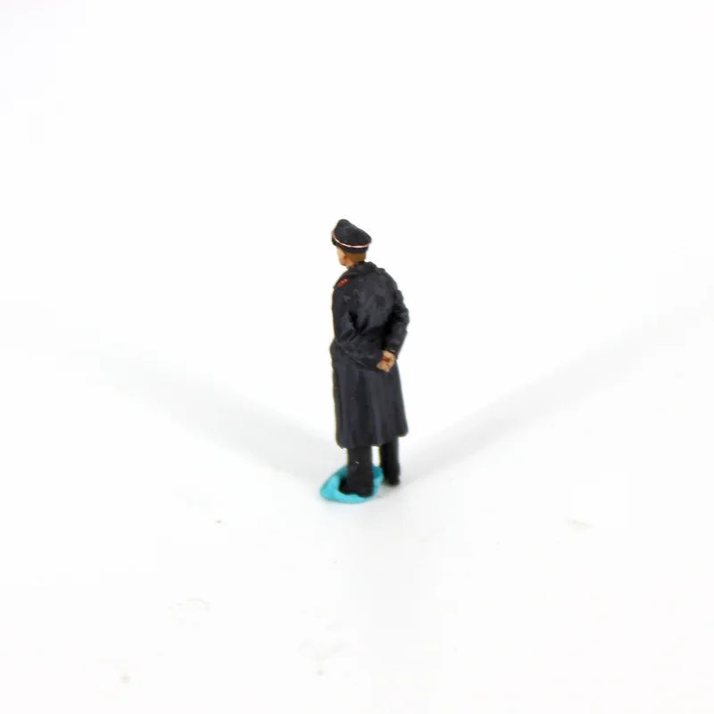 New 1/72 German Soldier 2Person Soldier Group 1 Commander Miniature Doll Set Model DIY Scene With Hand-Painted Figurine Toys