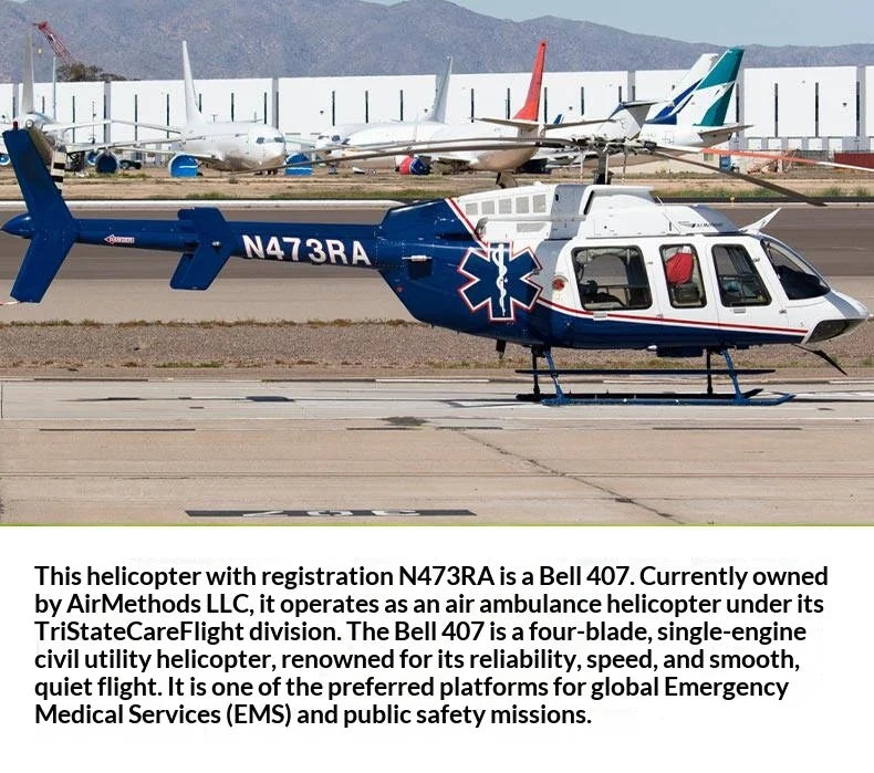 New Bell 407 Rc Helicopter Flywing 470 Scale Brushless RC Plane 4 Propellers 10CH With 4S 5000mAh RC Airplane Model Adults Gifts
