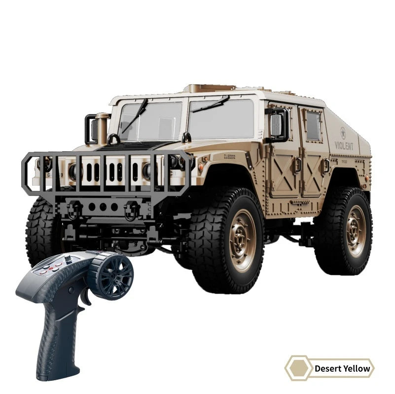 C8835 RC Car Full Scale 2.4G 4WD Remote Control Car All-Terrain Off-Road Climber With LED Lights Military Simulation Model Toy