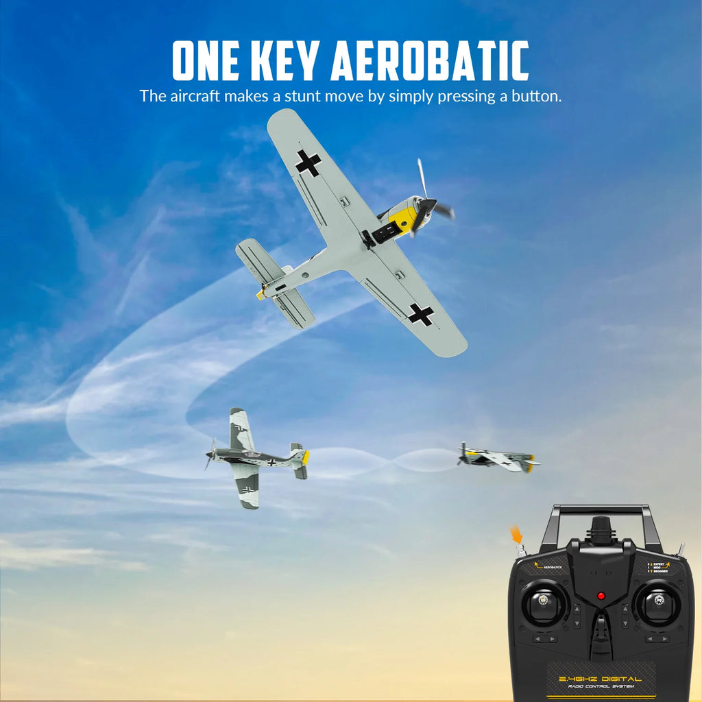 VOLANTEX RC FW190 Fighter Toy Set Ready to Fly Remote Control Airplane Kids Boys