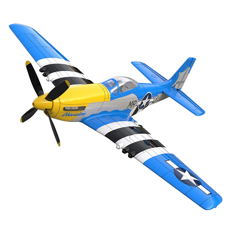 Volantex RC 4 Blades Propeller For 761-5 P-51D 761-8 F4U 761-9 T28 761-11 BF109 761-12 Spitfire RC Plane
