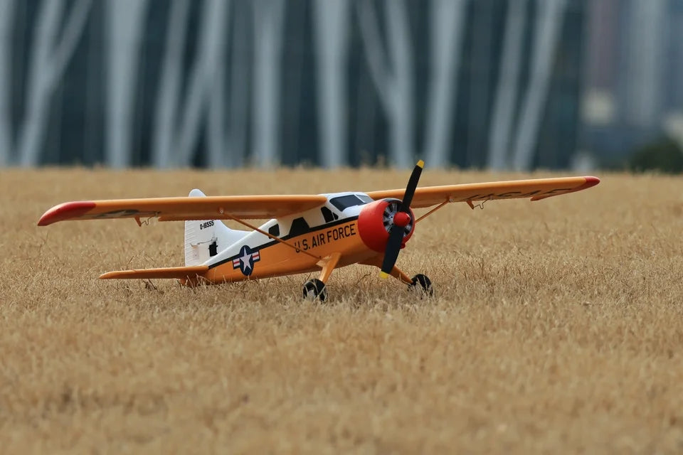 FMS 800mm Wingspan Beaver RC Fixed Wing Airplane Electric Assembly Remote Control Aircraft For Beginners Entry Level Model Plane