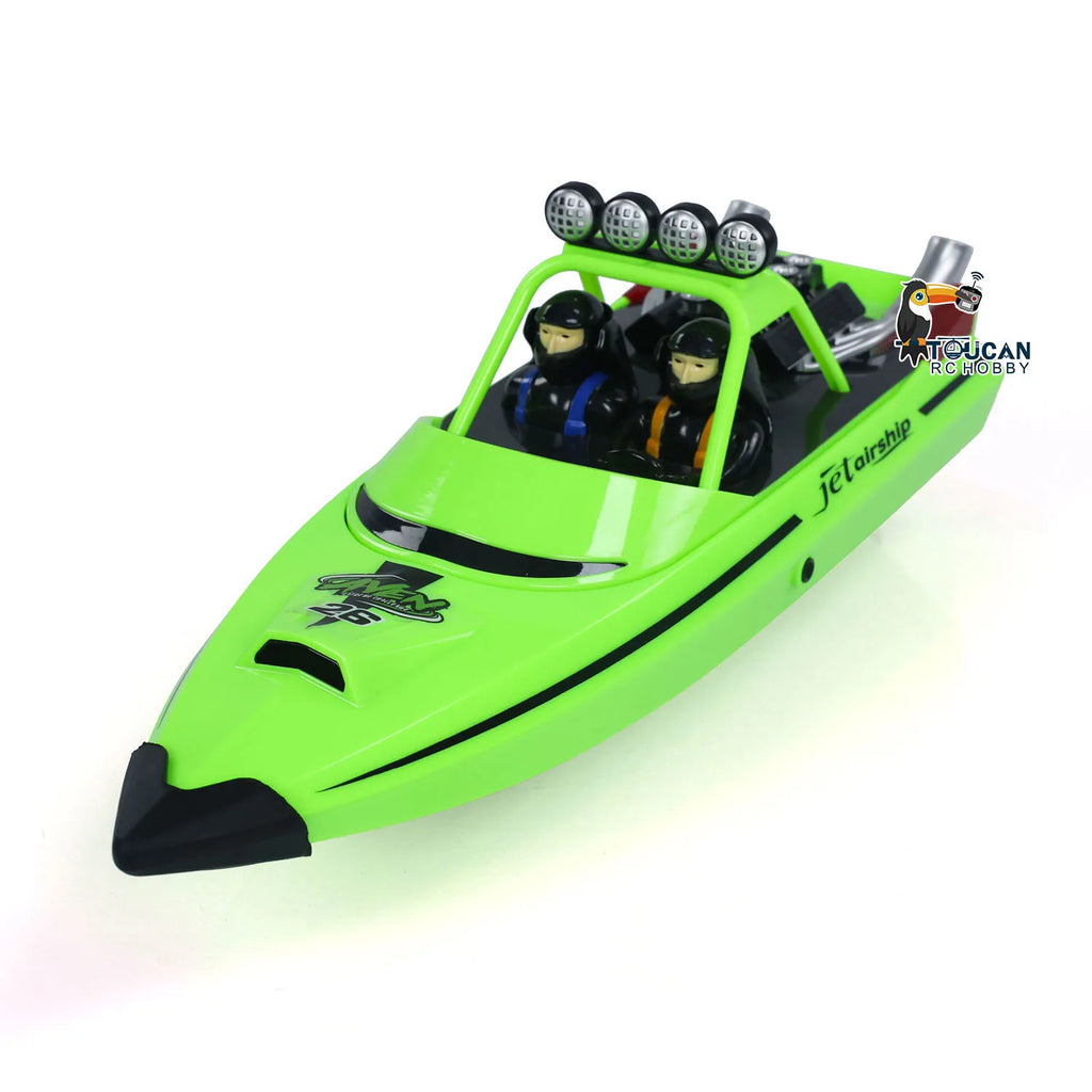 RC RTR Boat Lights Self Righting Jet Ship 2.4G Radio Control Racing Boat Model for Kids and Adults Outdoor Toys Gift for Boys